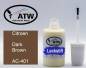 Preview: Citroen, Dark Brown, AC-401: 20ml Lackstift, von ATW Autoteile West.